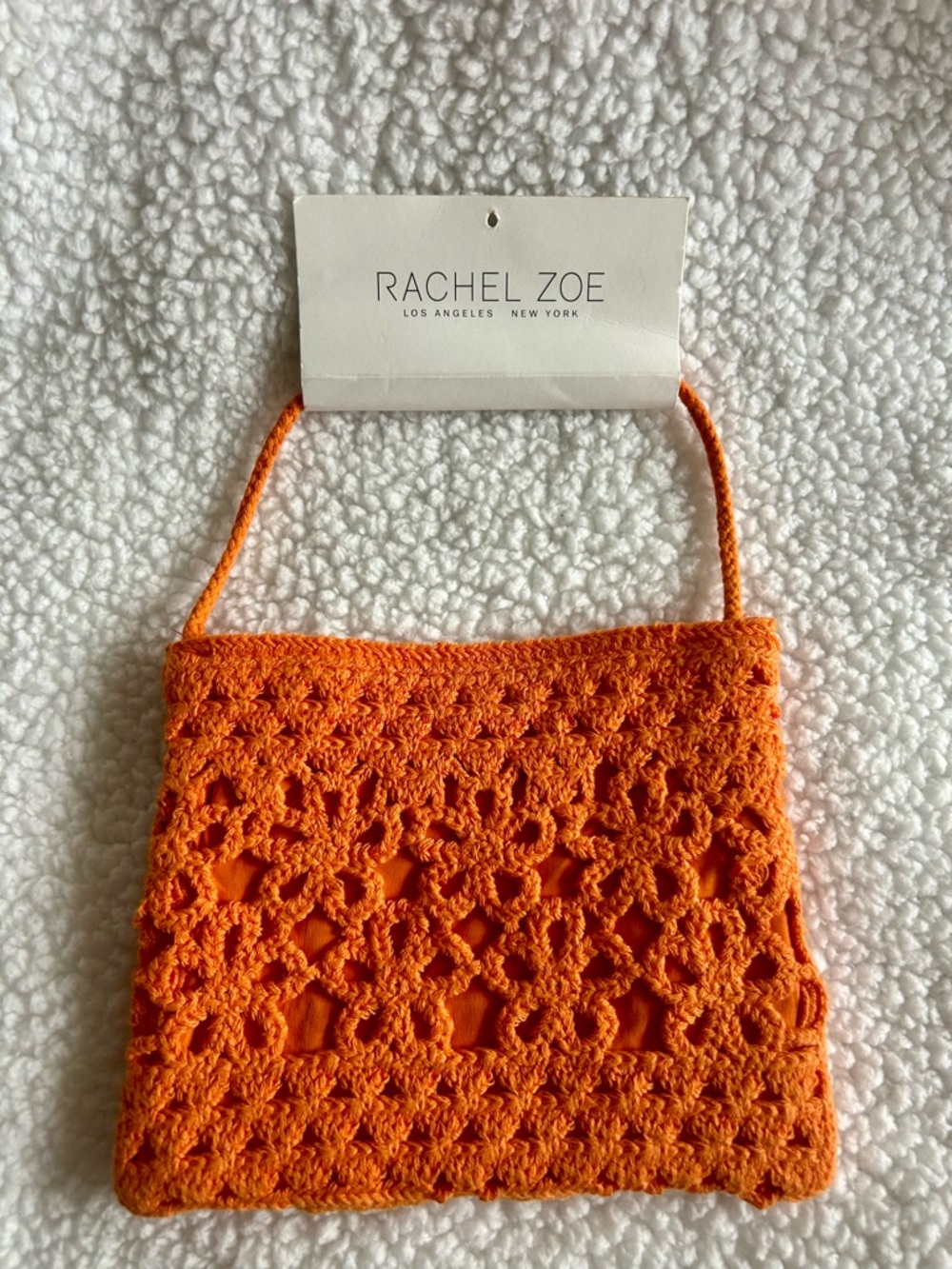 Rachael Zoe crochet crossbody NEW small purse